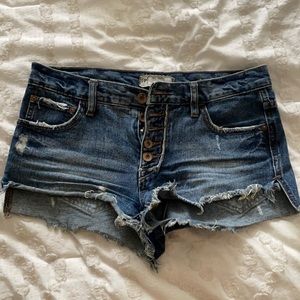 Free people Jean shorts